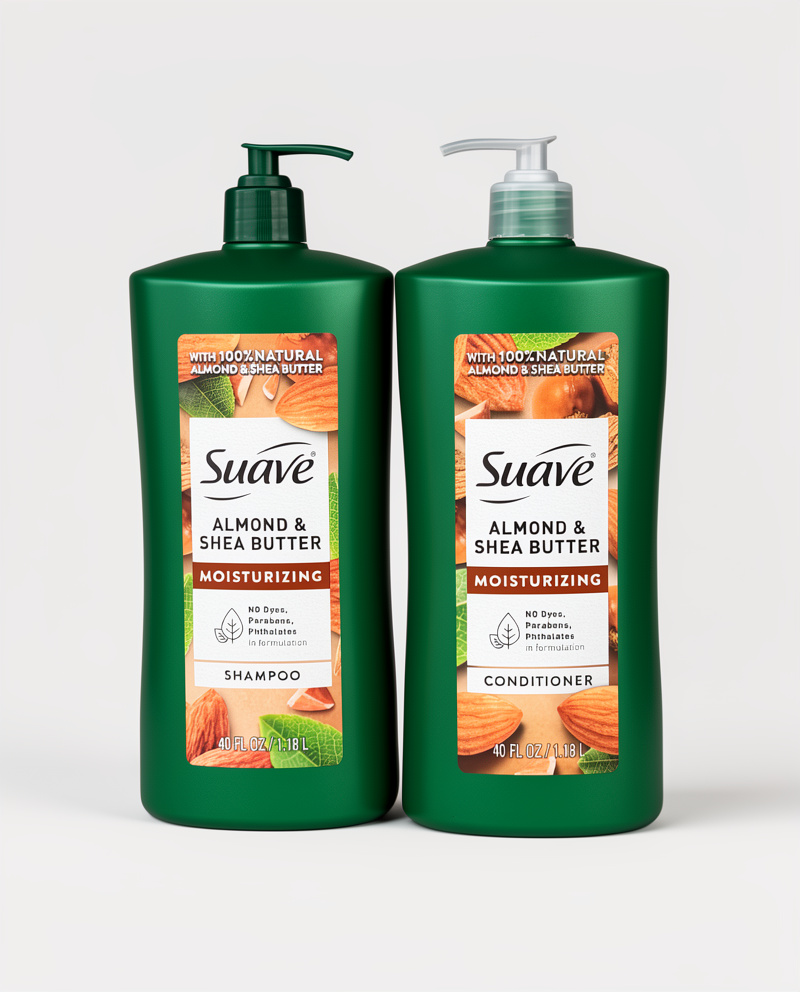 SHAMPOO Y ACONDICIONADOR - SUAVE 1,18LT