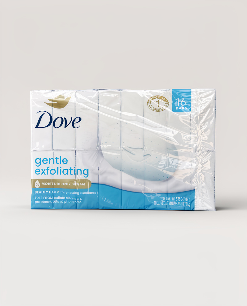 PACK 16 JABONES GENTLE EXFOLIANTING - DOVE