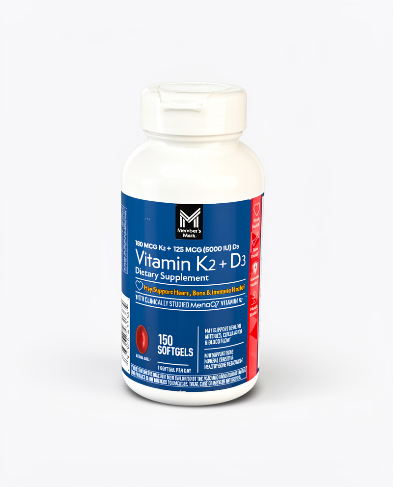 VITAMINA K2 + D3 - MEMBER'S MARK 150CAP