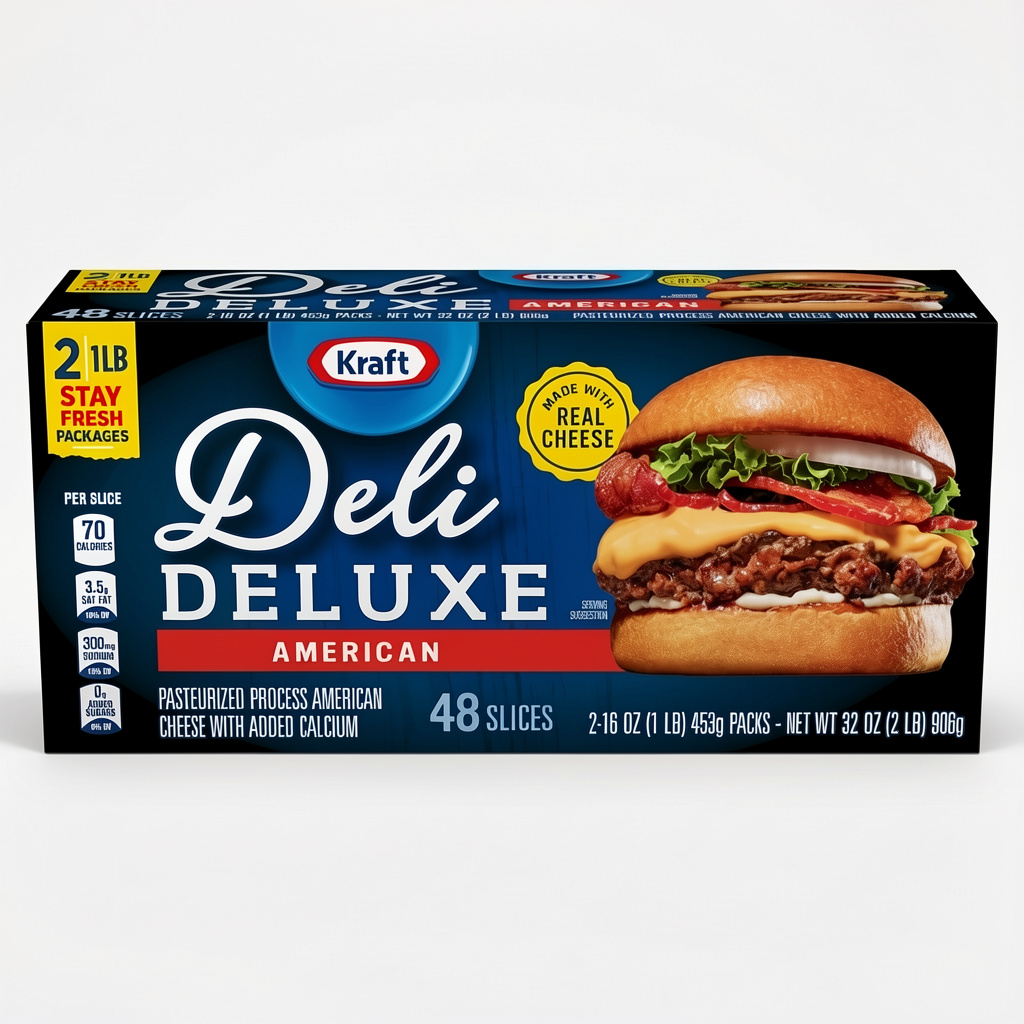 QUESO AMERICANO DELI DELUXE - KRAFT 48SALICES