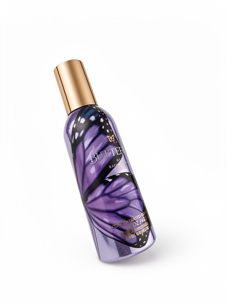 Butterfly Bath & Body Works purple mist