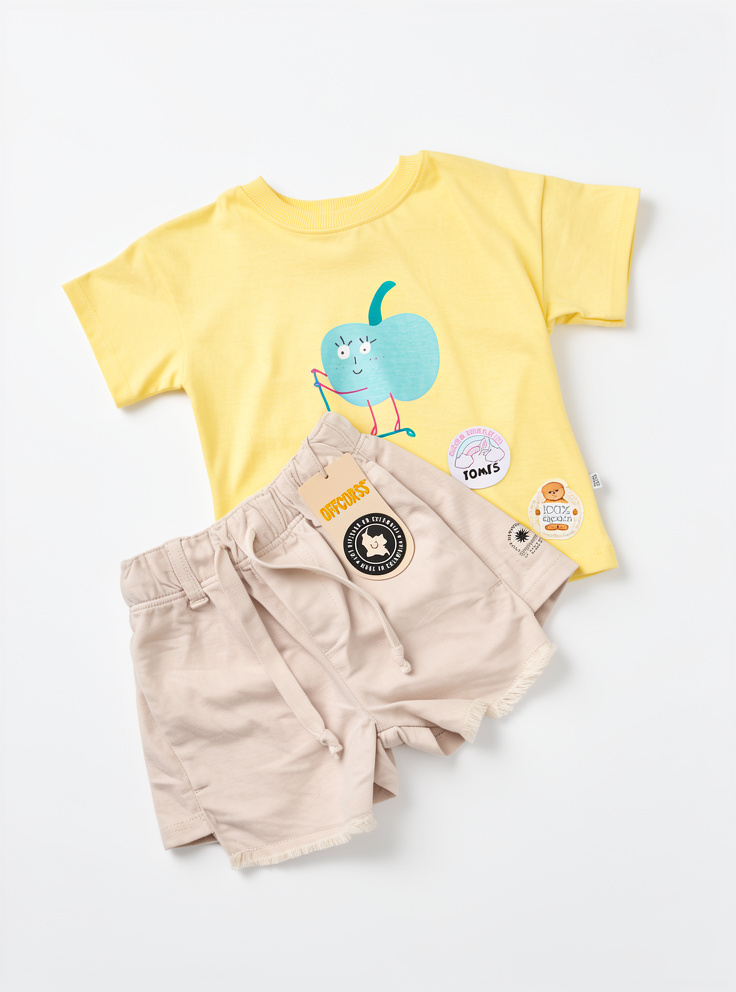 Conjunto de short offcorss
