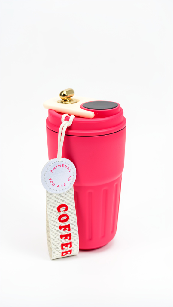 Copo térmico coffee pink