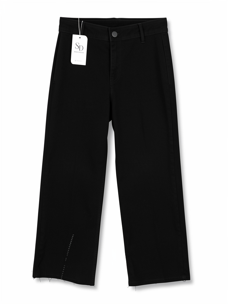 Pantalón negro ancho
