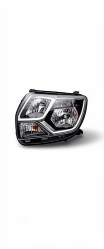 Duster negro izquierdo oroch 13 18 delantero faro