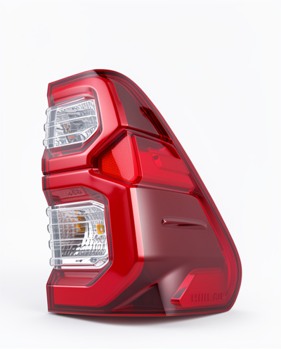 Hilux 21 Led China derecho posterior faro