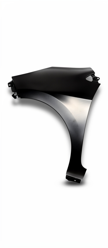 Guardafango Cerato 14 izquierdo negro S/H