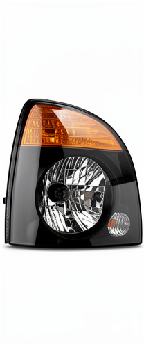 H100 negro China izquierdo delantero faro
