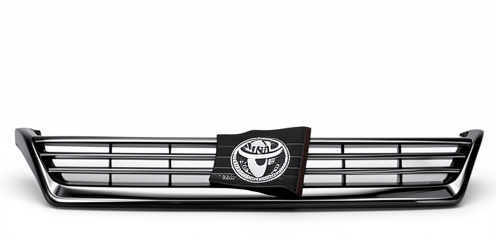 Máscara touring negro y cromado 1