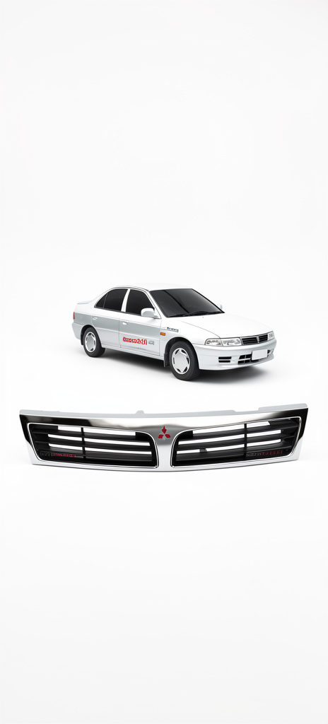 Máscara lancer 97 01 cromo c/logo