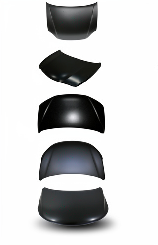 Capot yaris echo