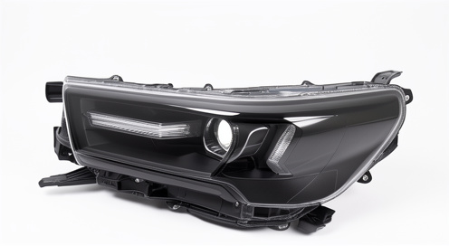 Hilux 21 Full 2 led con lupa delantero faro