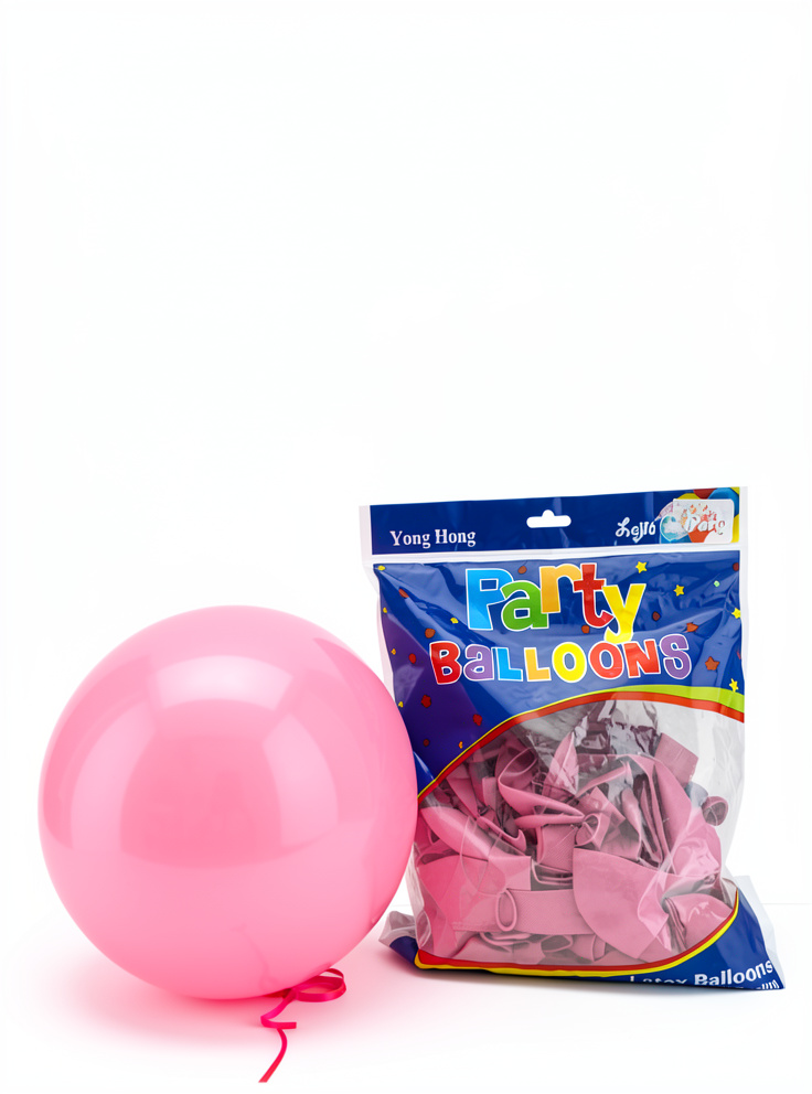 Paquete de globos #9, color rosa palo, 100 PCS