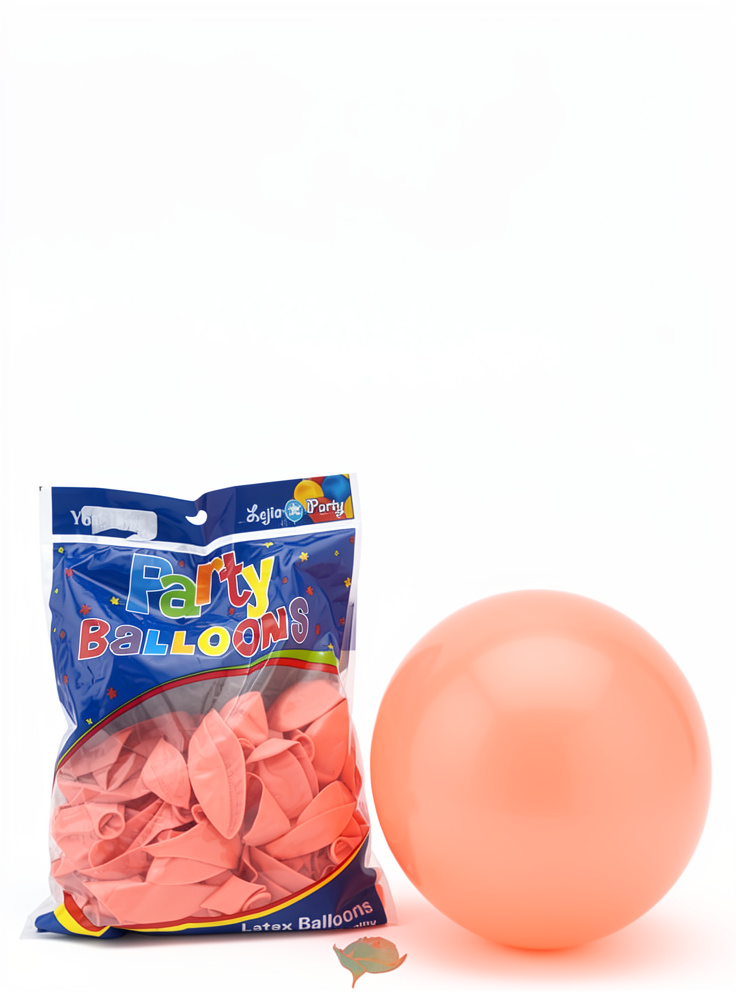 Paquete de globo #9 color salmon, 100 PCS