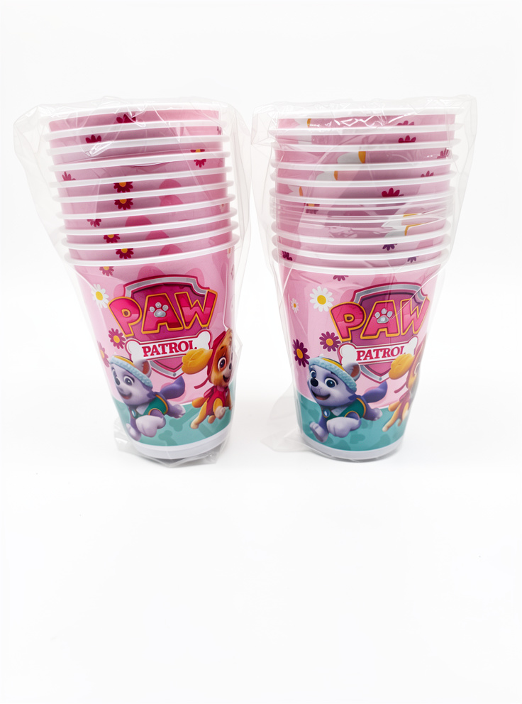 Paquete de vasos Skye Paw Patrol, 7 oz, 10 PCS