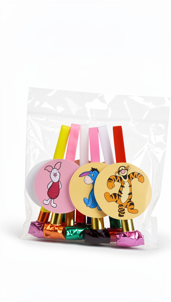 Pitos Espanta suegra winnie the pooh, 6 pcs