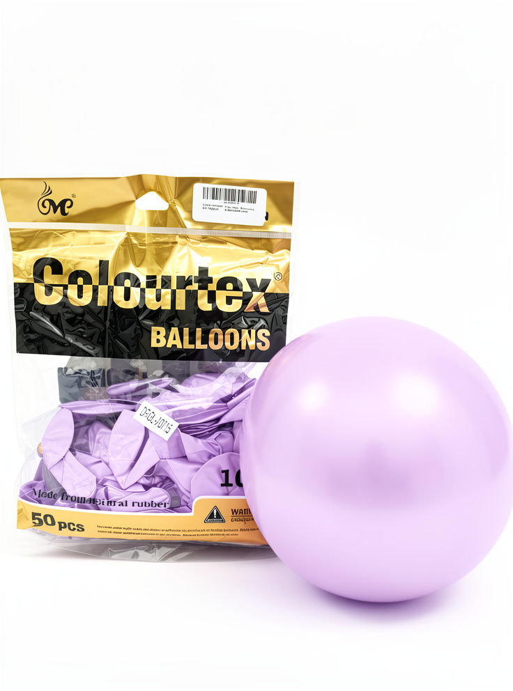 Paquete de globos #10 color lila, 50 PCS