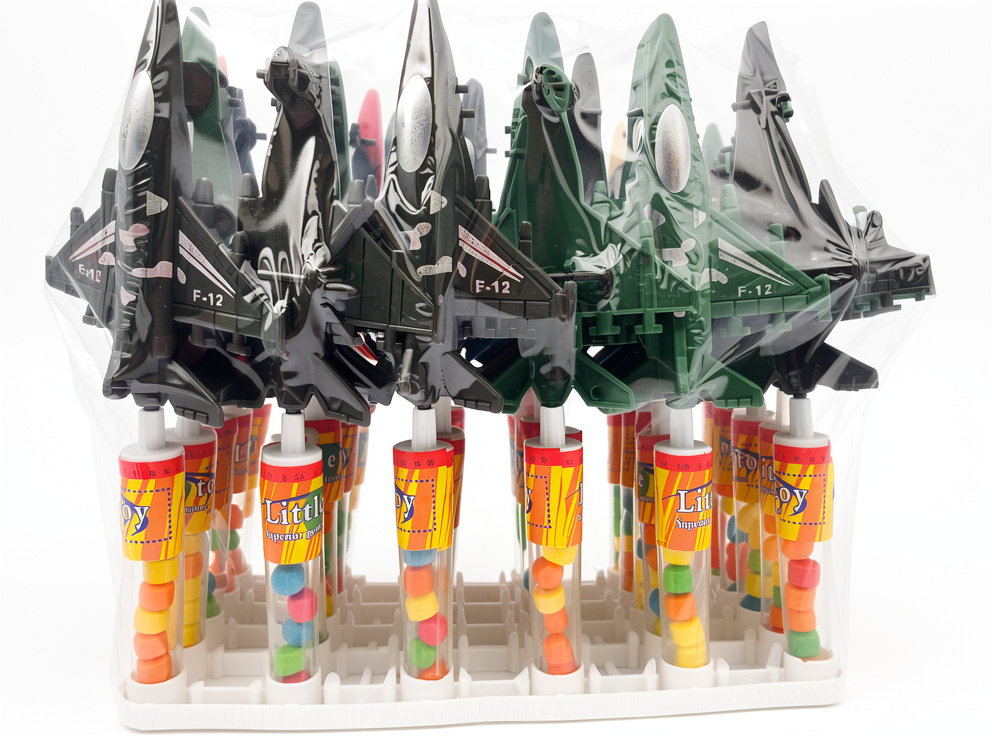 Aviones con dulces