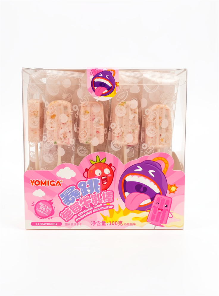 Paletas de helado yogurt
