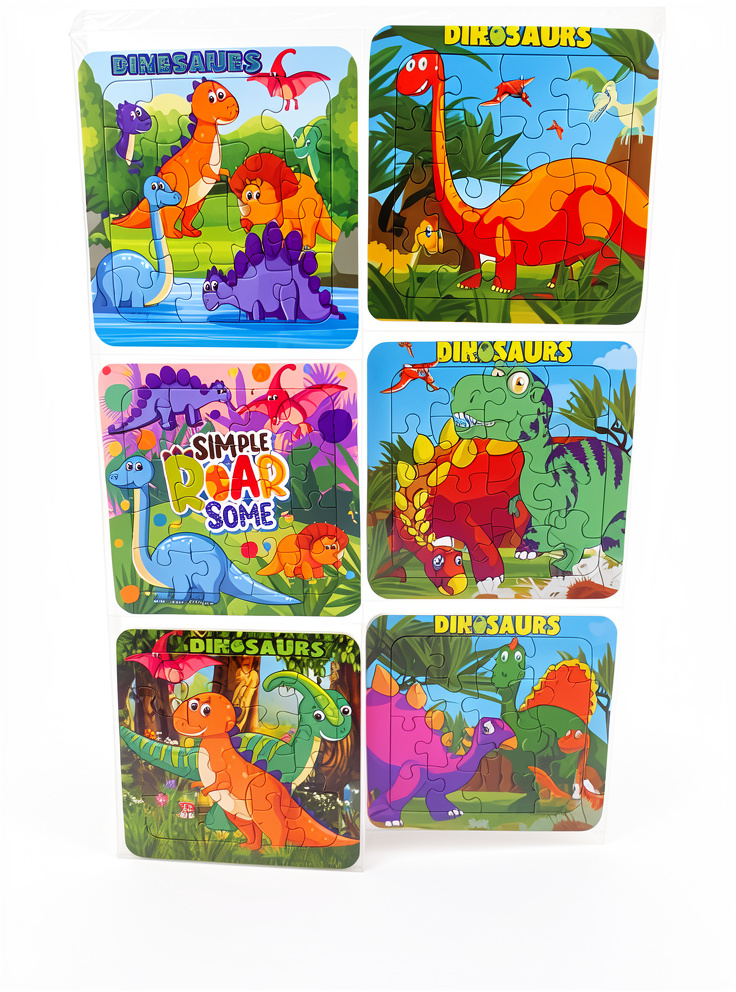Set de 3 rompecabeza variados