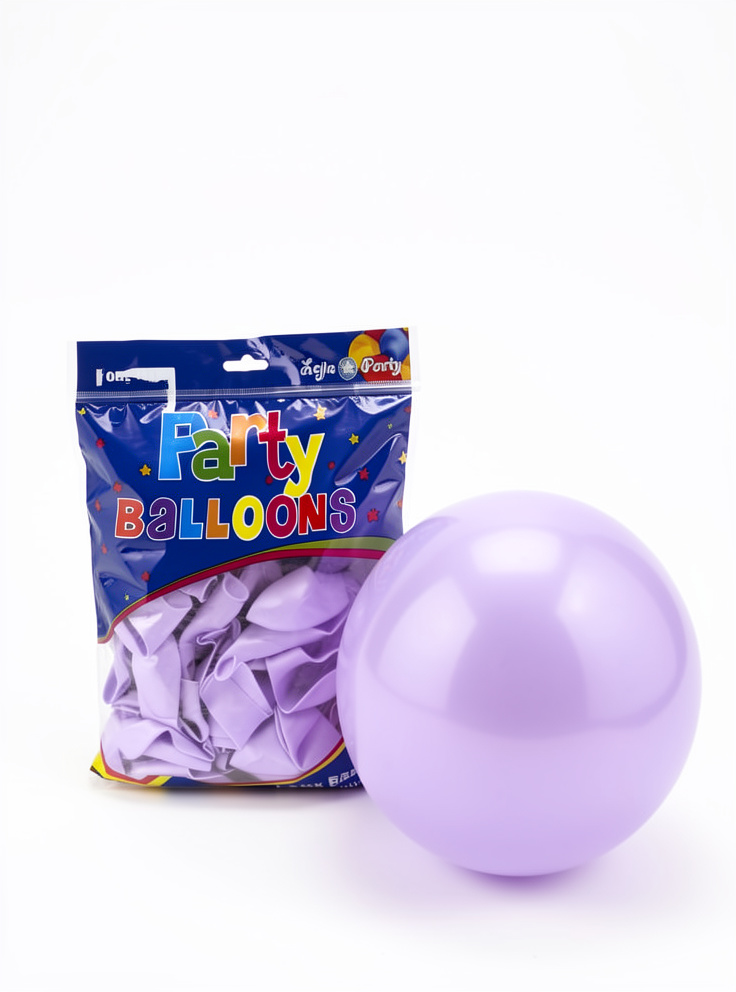 Paquete de globos #9 color lavanda, 100 PCS