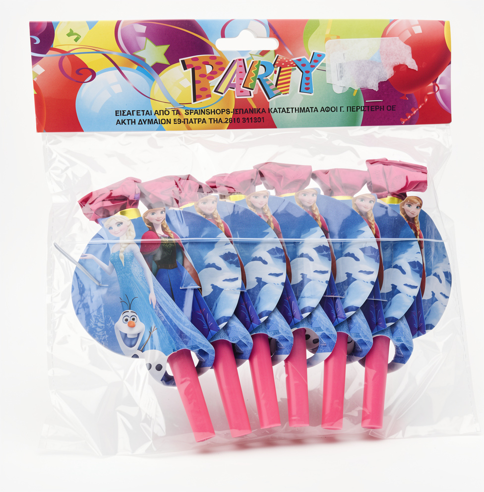 Pitos Espanta suegra Frozen, 6 pcs