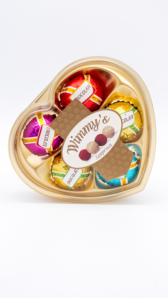 Chocolates Wimmy`s corazon pequeño