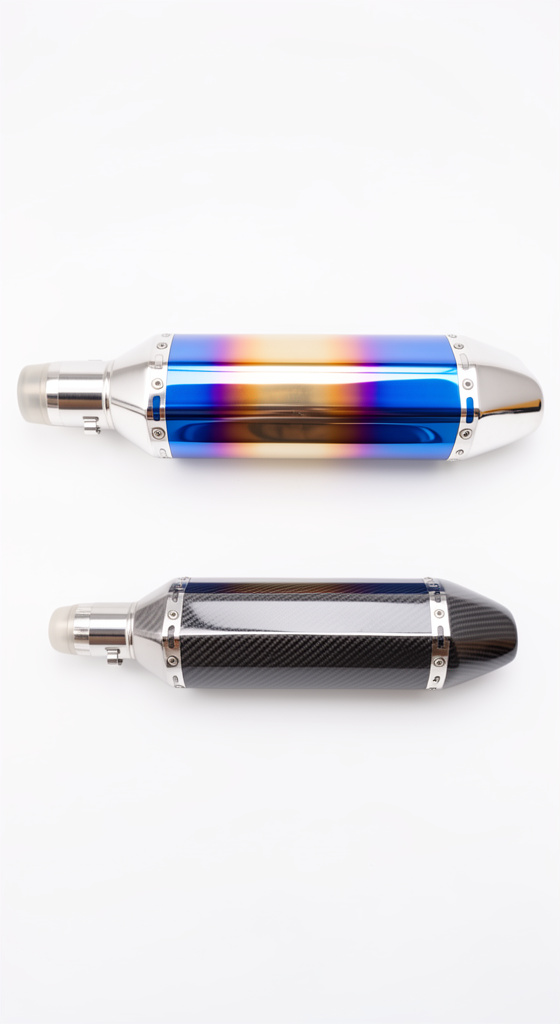 RESONADOR (MUFLE) AKRAPOVIC COLORES VARIOS