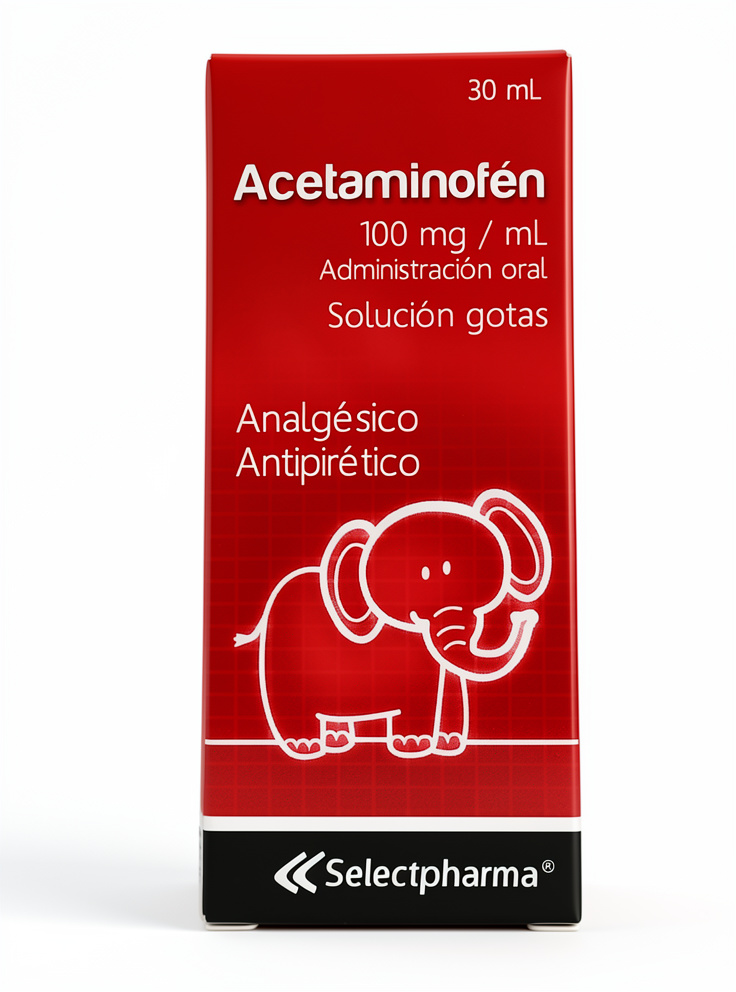 Acetaminofen 100mg Gotas 30ml