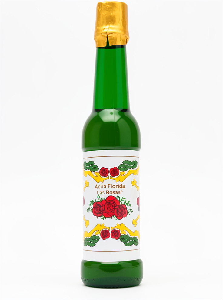 Agua Florida 70ml Color Verde 4 Rosas