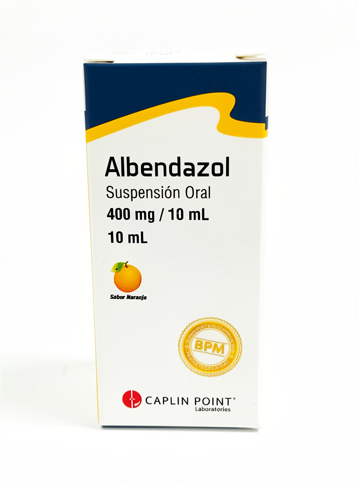 Albendazol 400mg  Suspension 10ml