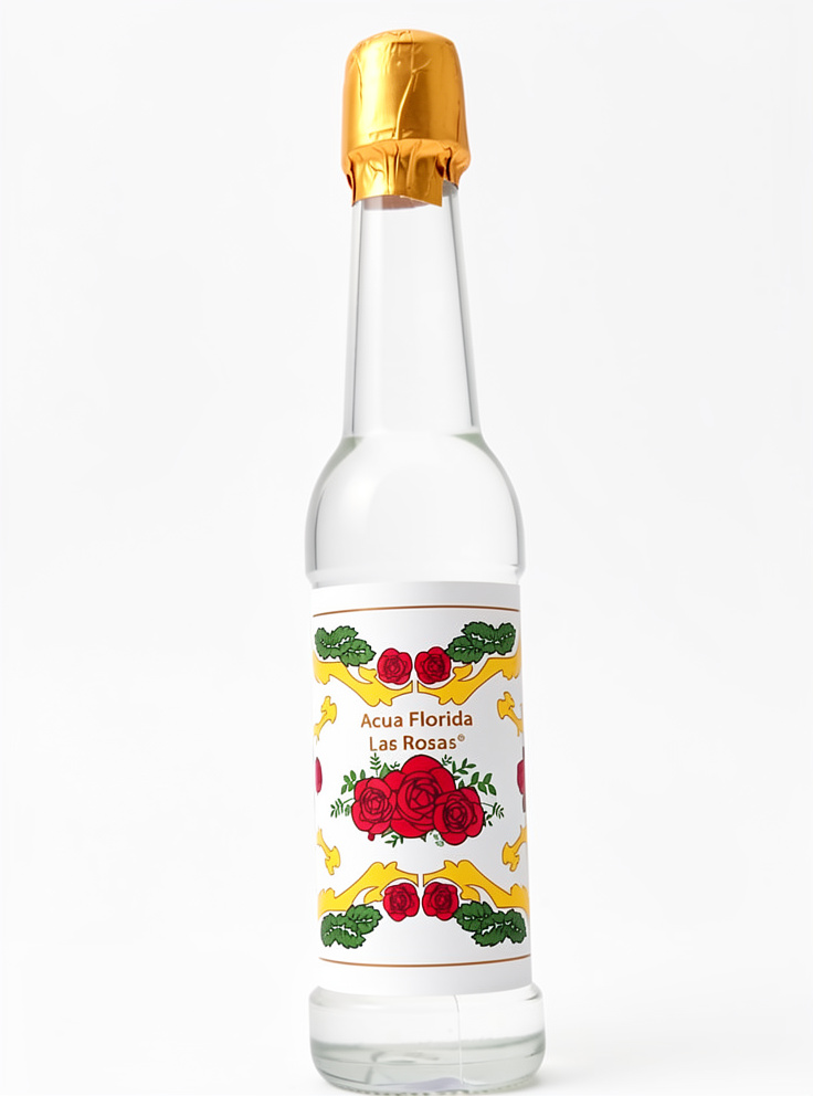 Agua Florida 70ml Color Blanco 4 Rosas