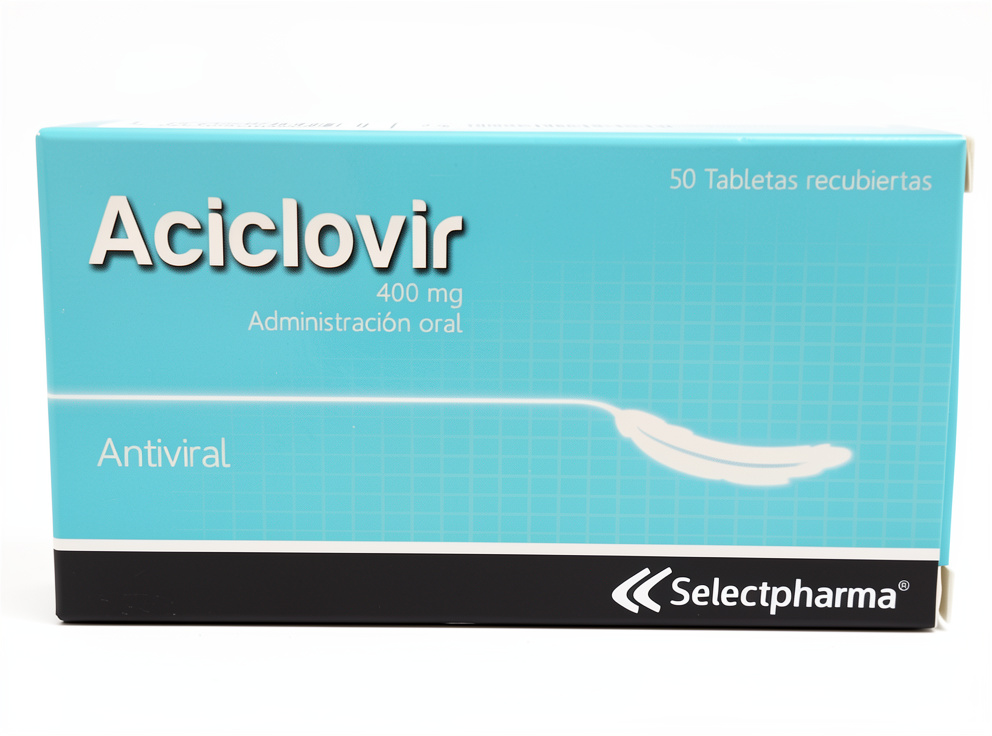 Aciclovir 400mg Tableta Unidad