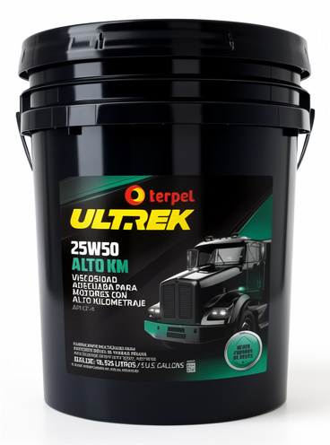 ACEITE TERPEL ULTREK 25W50  ALTO KILOMETRAJE BALDE