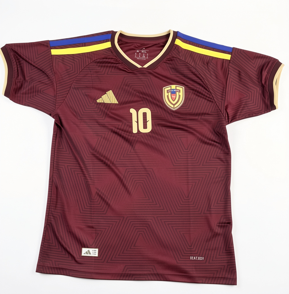 Adidas Vinotinto camiseta Venezuela 10