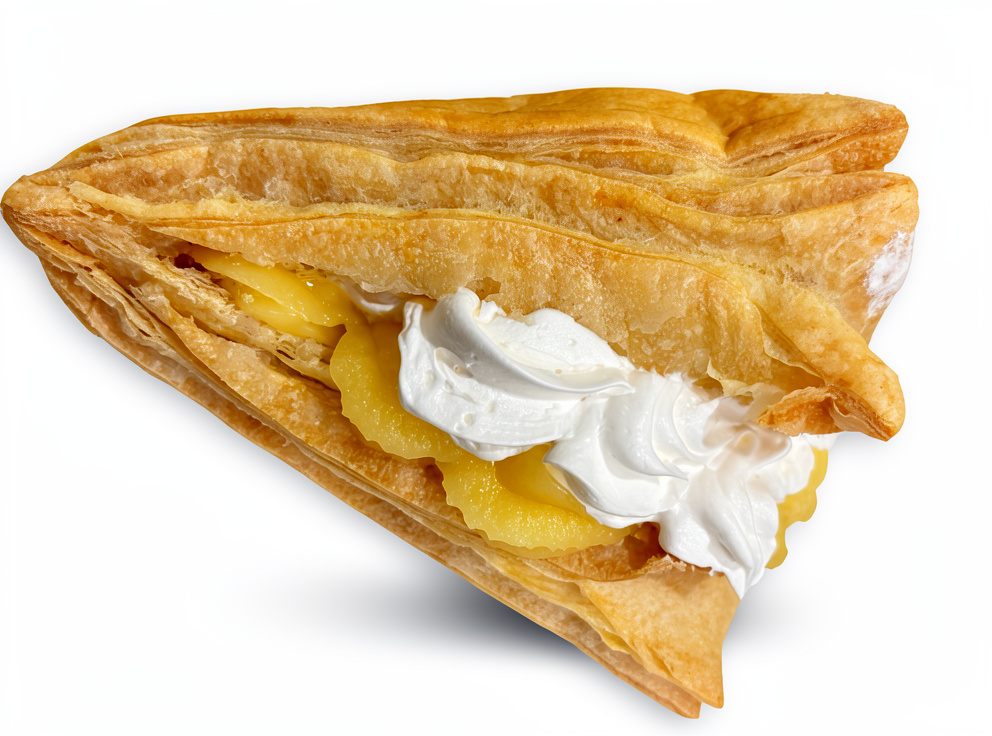 PAÑUELO  CREMA PASTELERA
