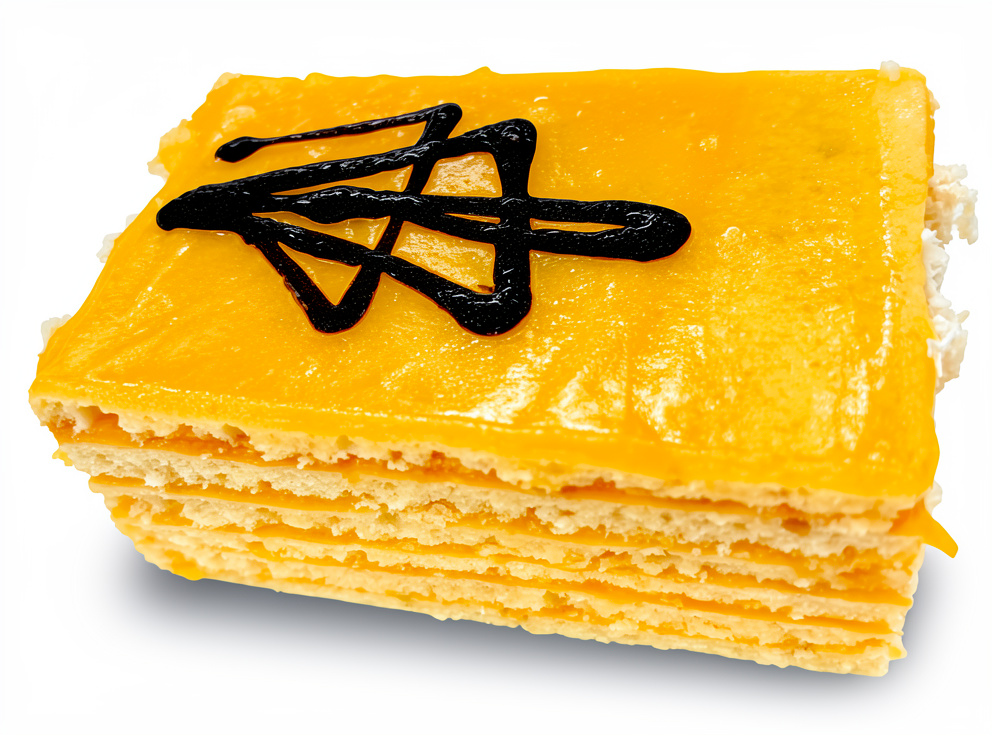 PASTEL PANQUEQUE NARANJA