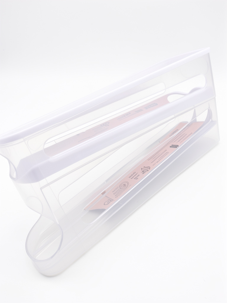 Organizador de huevos transparente plastico
