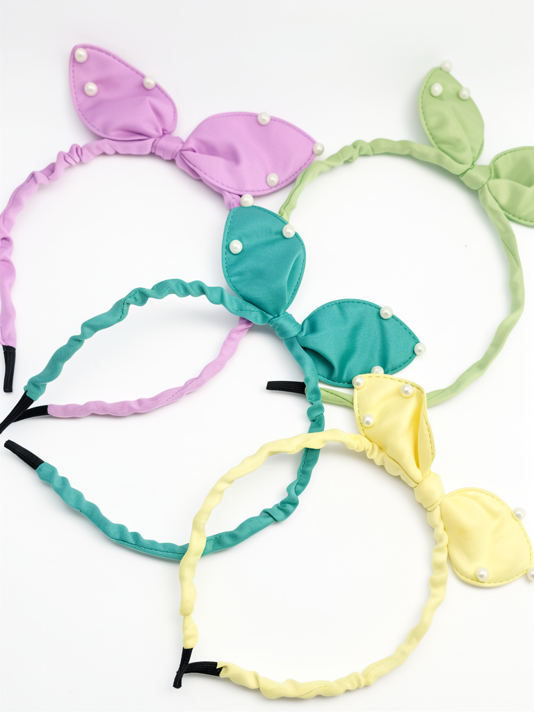 Diadema orejas pastel