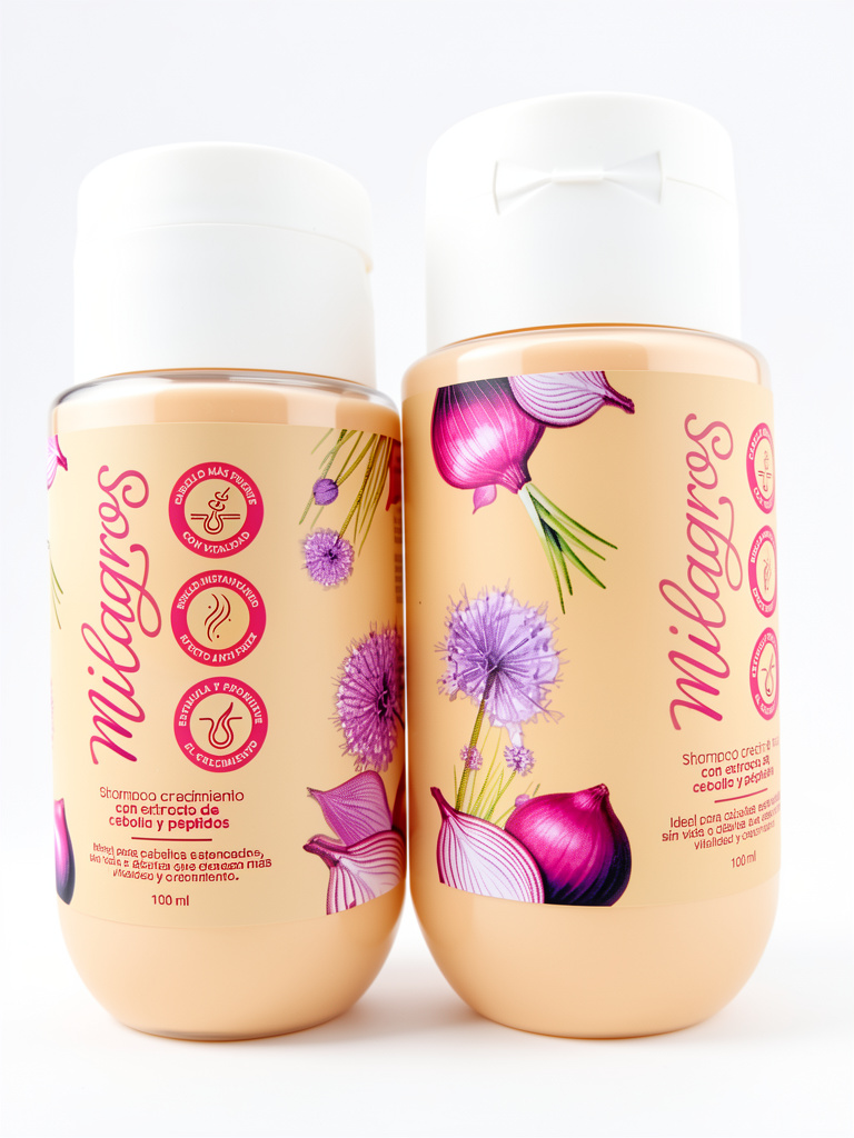 Mini shampoo cebolla