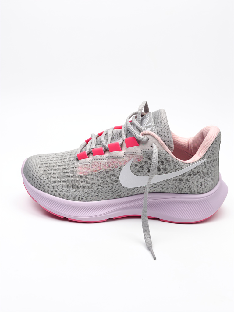 Nike tenis gris y rosa