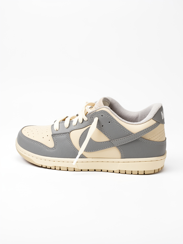Nike Dunk gris y beige