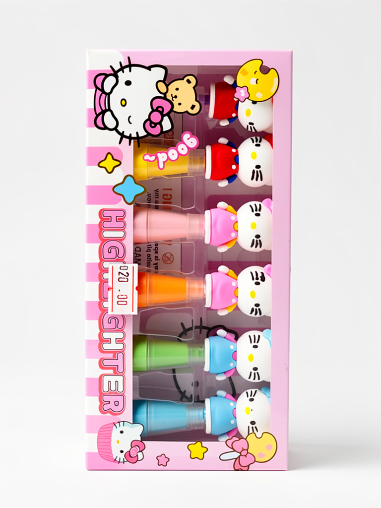 Resaltadores Hello Kitty