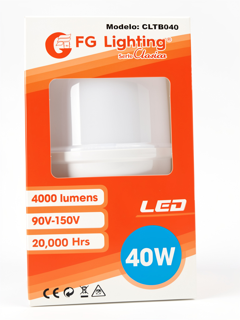 Foco LED 40 wats