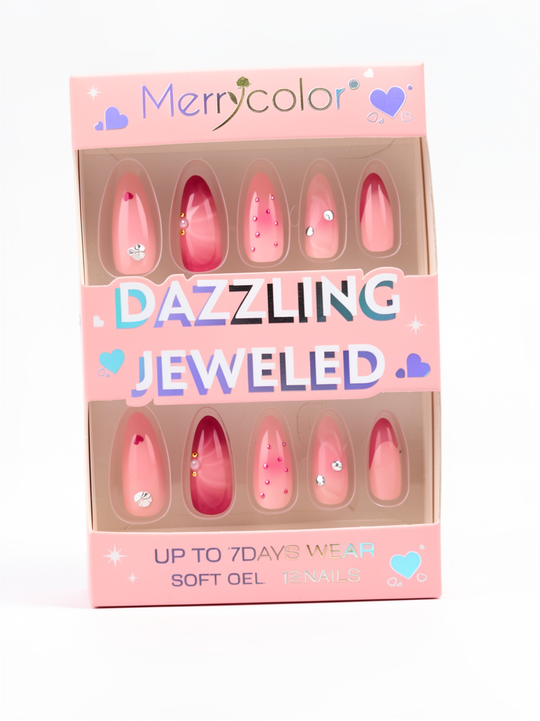 Uñas para Dama Dazzling Jeweled