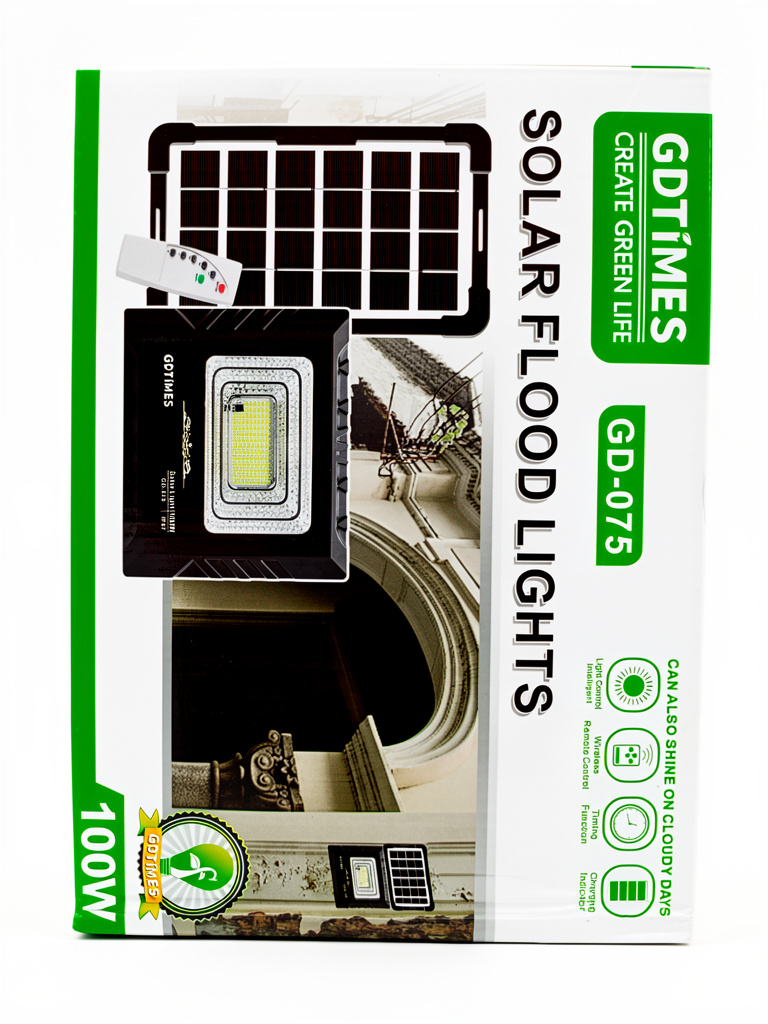 Lámpara solar exterior GD-075