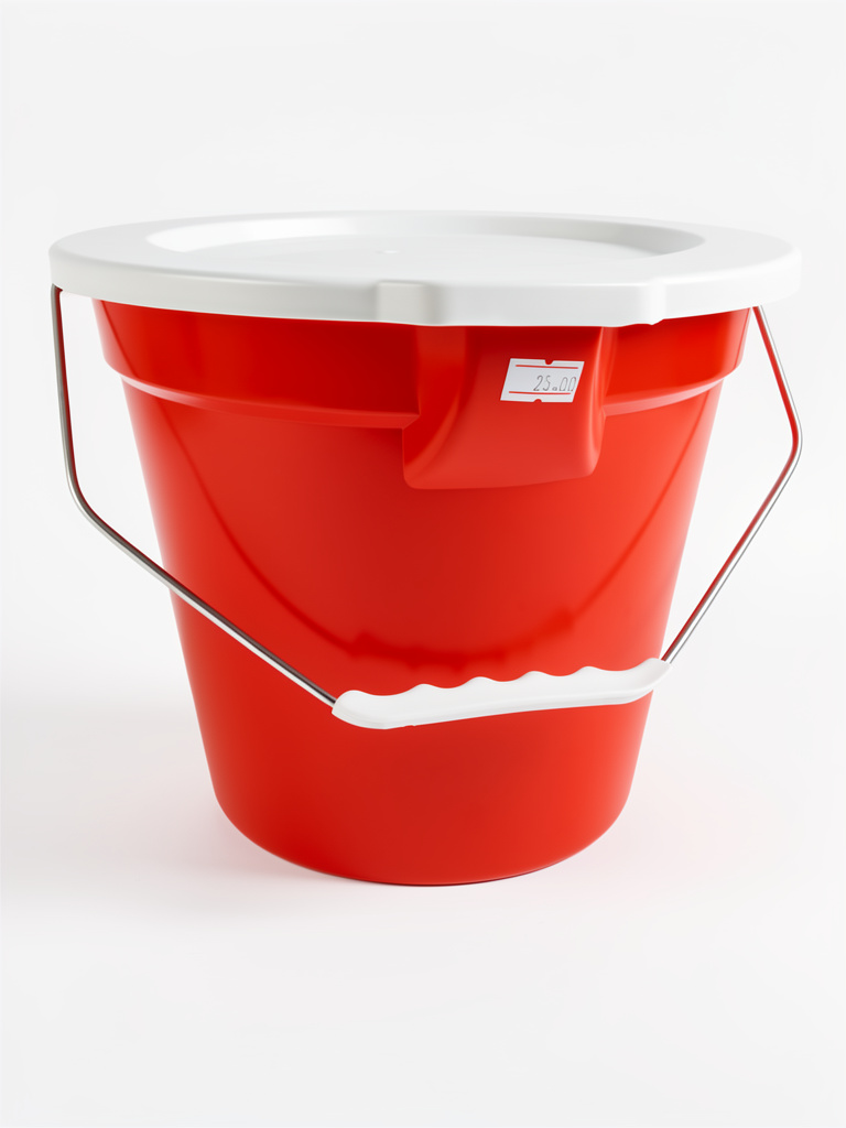 Cubeta 10 lts con tapadera