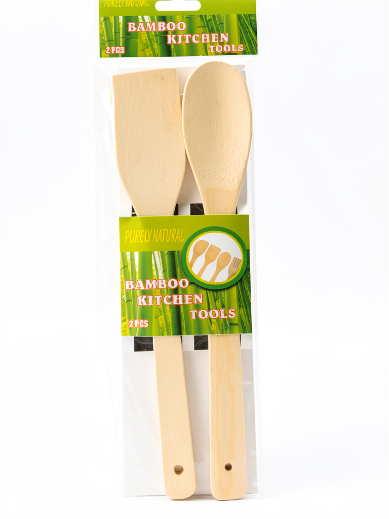 Paleta y cuchara de Bamboo