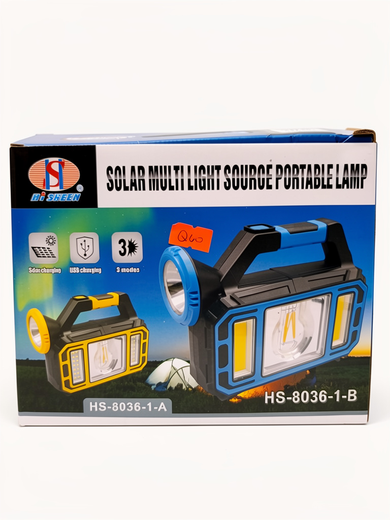 Lámpara Solar Multi luz Hi Sheen