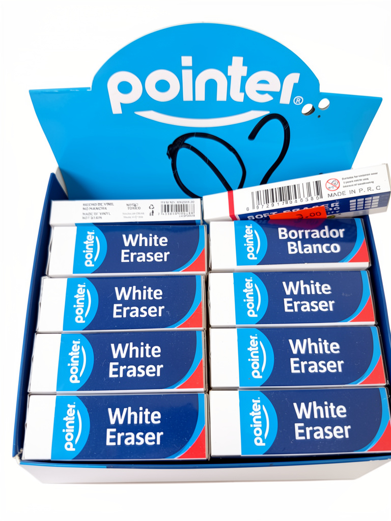 Borrador Pointer blanco